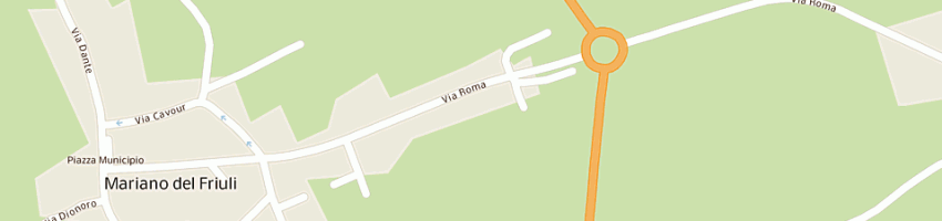 Mappa della impresa carabinieri a MARIANO DEL FRIULI