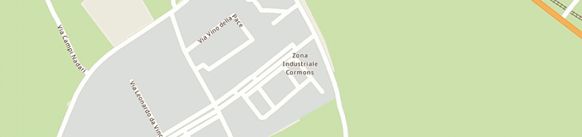 Mappa della impresa agrotecnica isontina srl a CORMONS