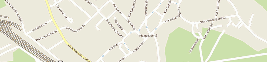 Mappa della impresa darvi sas di persolja adriano e c a CORMONS
