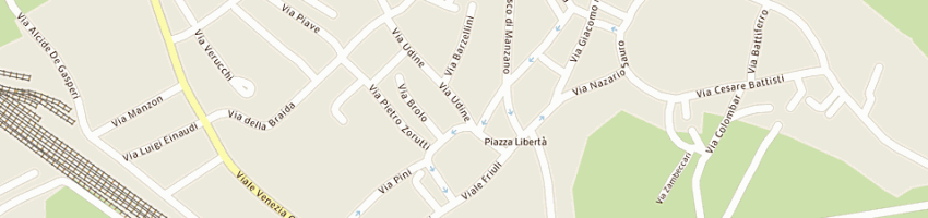 Mappa della impresa grubissa innocenzo a CORMONS