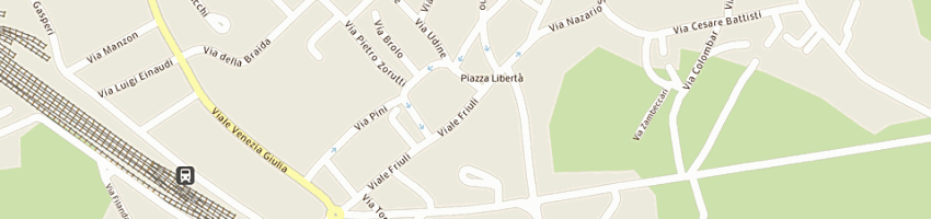 Mappa della impresa il mappamondo (sas) a CORMONS