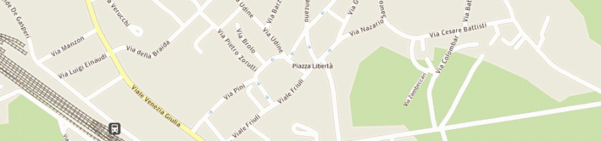 Mappa della impresa fiori fausta a CORMONS