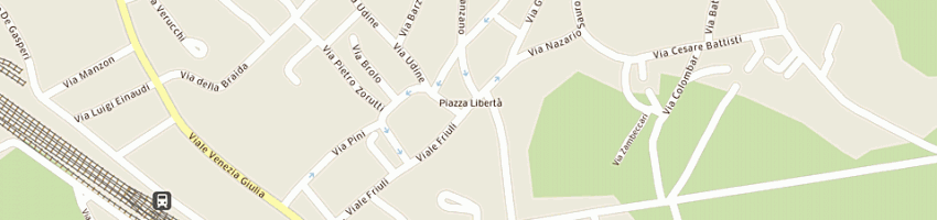 Mappa della impresa godeas alessandro a CORMONS