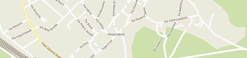 Mappa della impresa zamboni lucia a CORMONS