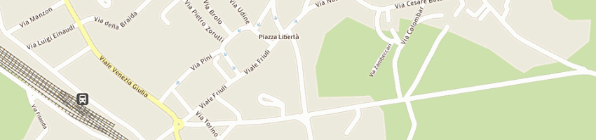 Mappa della impresa suore della provvidenza a CORMONS