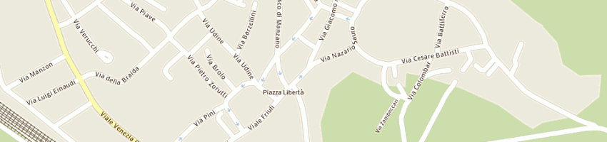 Mappa della impresa ferramenta friulana a CORMONS