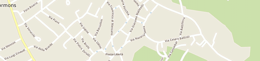 Mappa della impresa nicita franco a CORMONS