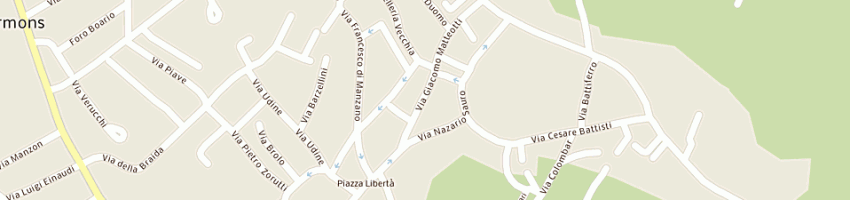 Mappa della impresa venica hair studio a CORMONS