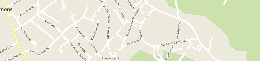 Mappa della impresa furlani lorenzo a CORMONS