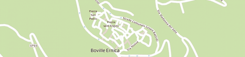 Mappa della impresa societa' italiana costruzioni srl a BOVILLE ERNICA