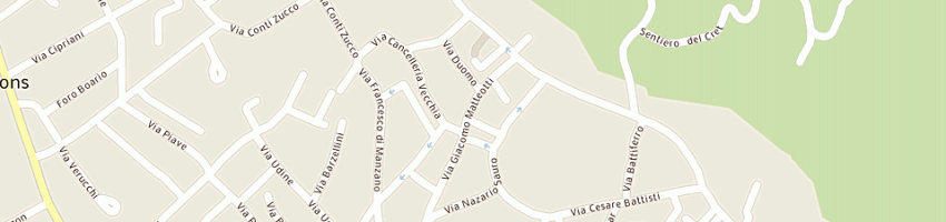 Mappa della impresa acgo service srl a CORMONS