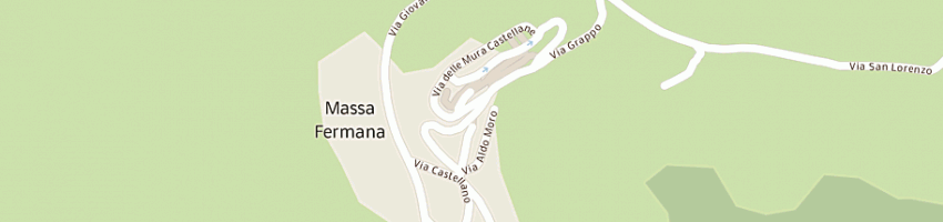 Mappa della impresa giancamilli di giancamilli piergiorgio e figlio sas a MASSA FERMANA