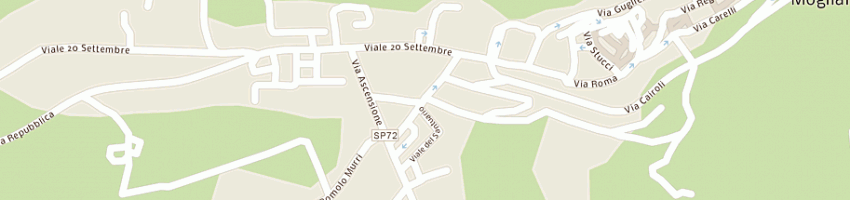 Mappa della impresa procaccini renato a MOGLIANO