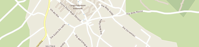 Mappa della impresa ferella guido a L AQUILA
