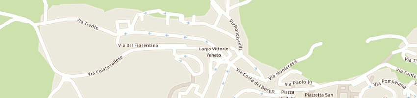 Mappa della impresa raffaelli flaviana a OSIMO