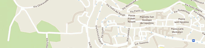 Mappa della impresa aurea srl a OSIMO