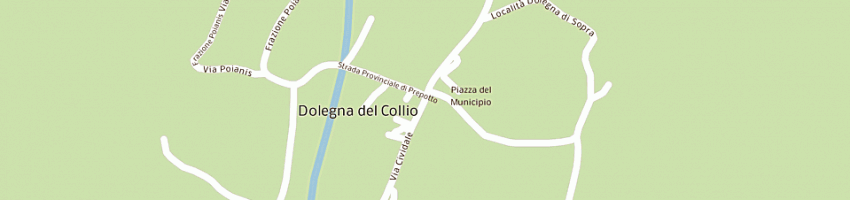 Mappa della impresa frasca del collio di plaini lucia a DOLEGNA DEL COLLIO