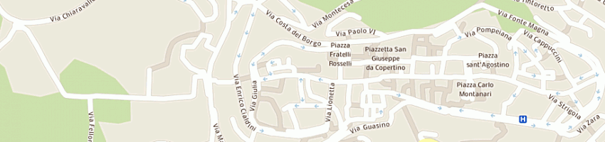 Mappa della impresa arcidiocesi di ancona-osimo a OSIMO