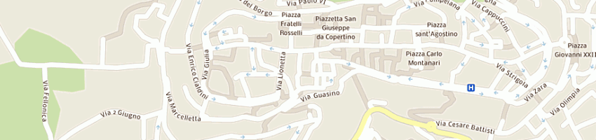 Mappa della impresa secchiaroli a OSIMO