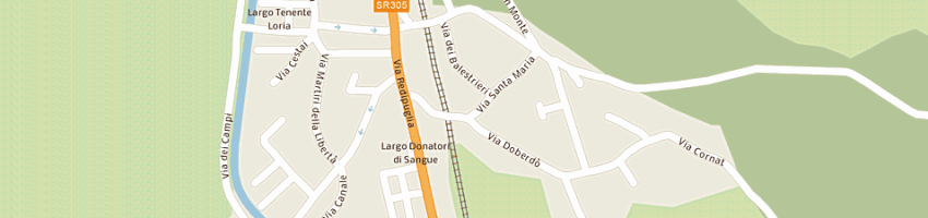 Mappa della impresa panificio fratelli cauzer a FOGLIANO REDIPUGLIA