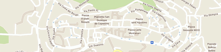 Mappa della impresa caffe' del corso di gams di gioacchini m sas a OSIMO