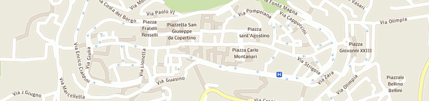 Mappa della impresa bufarini saveriano a OSIMO