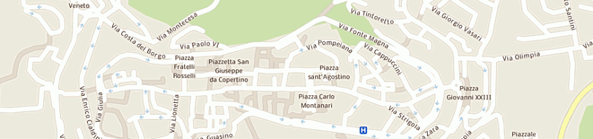 Mappa della impresa lampa ermanno a OSIMO