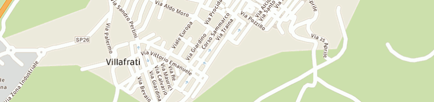 Mappa della impresa cicoria mario a VILLAFRATI
