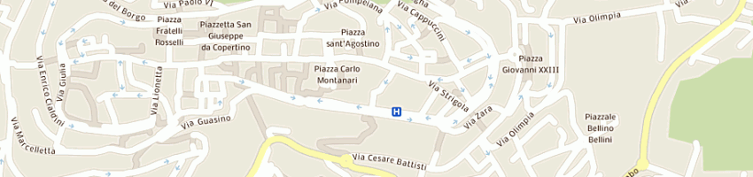 Mappa della impresa centro diurno sociale-ricreativo per anziani di osimo a OSIMO