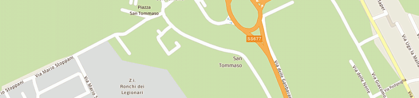 Mappa della impresa gava monica a RONCHI DEI LEGIONARI