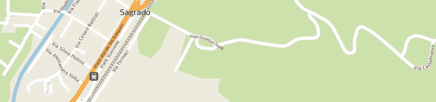 Mappa della impresa castelnuovo srl a SAGRADO
