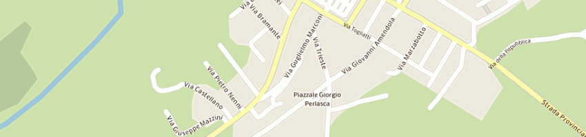 Mappa della impresa ferramenta felicioni gino a SERVIGLIANO