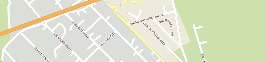 Mappa della impresa first srl a CORRIDONIA