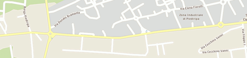 Mappa della impresa nuovafertil soc coop a MACERATA
