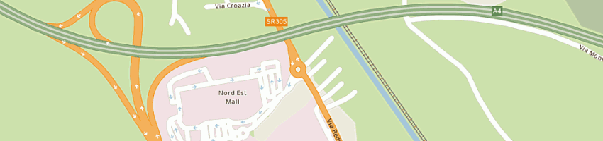 Mappa della impresa automoto trevisan g (snc) a RONCHI DEI LEGIONARI