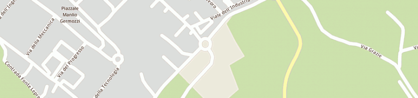 Mappa della impresa auto trionfetti srl a MACERATA