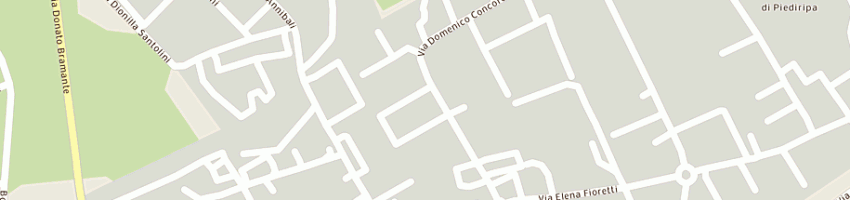 Mappa della impresa profumeria lady di taddei dante e c snc a MACERATA