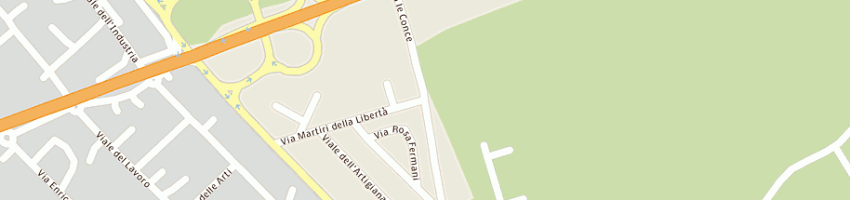 Mappa della impresa dariozzi bruno a CORRIDONIA