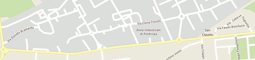 Mappa della impresa ramaccioni materie plastiche srl a MACERATA