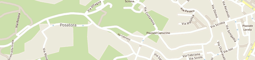 Mappa della impresa galeazzi marco a ANCONA