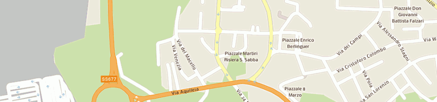Mappa della impresa marega edilizia sas a RONCHI DEI LEGIONARI