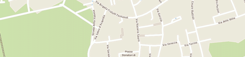 Mappa della impresa domenico aliprandi spa a STARANZANO
