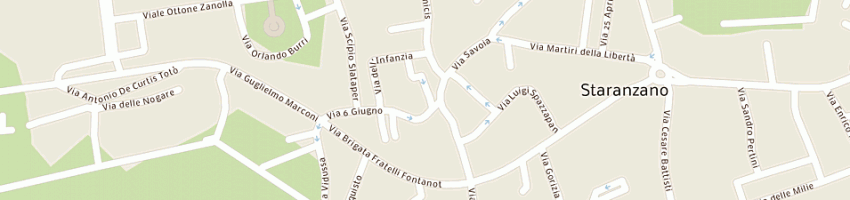 Mappa della impresa trilly di conti simonetta a STARANZANO