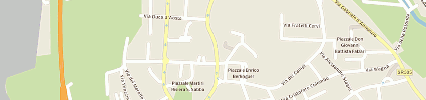 Mappa della impresa banca popolare di vicenza scparl a RONCHI DEI LEGIONARI