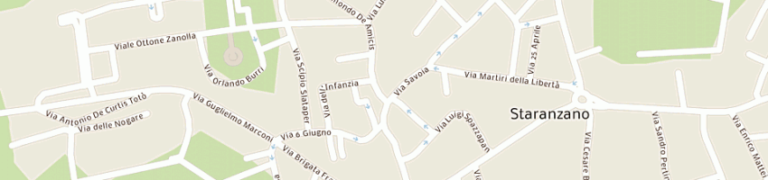Mappa della impresa poste italiane spa a STARANZANO