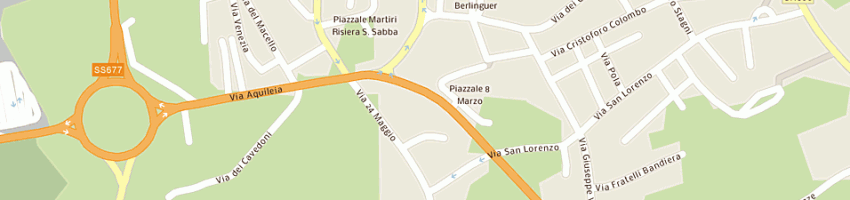 Mappa della impresa serigi engineering srl a RONCHI DEI LEGIONARI