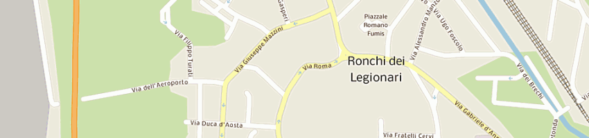 Mappa della impresa farmacia all angelo a RONCHI DEI LEGIONARI