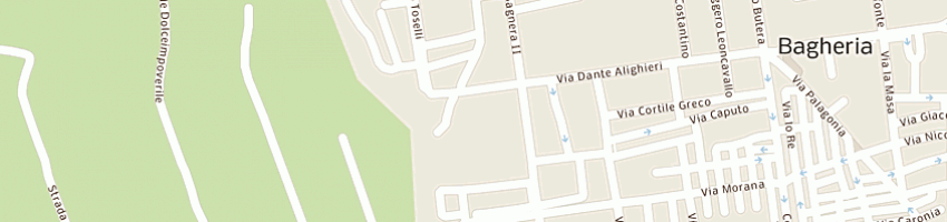 Mappa della impresa maggiore filippo a BAGHERIA