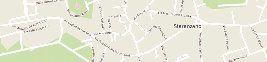 Mappa della impresa medeot giorgio a STARANZANO