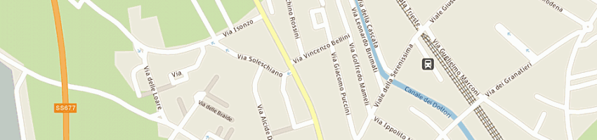 Mappa della impresa emmeci (srl) a RONCHI DEI LEGIONARI